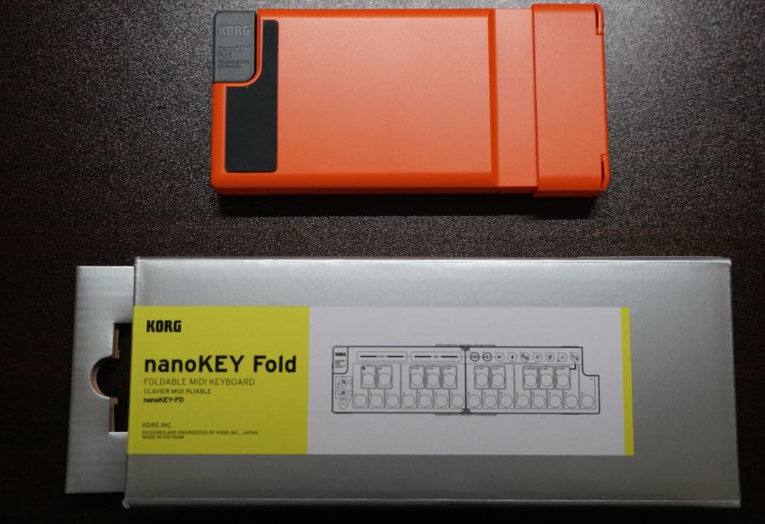 KORG nanoKEY Fold 折りたたみ式MIDIキーボード