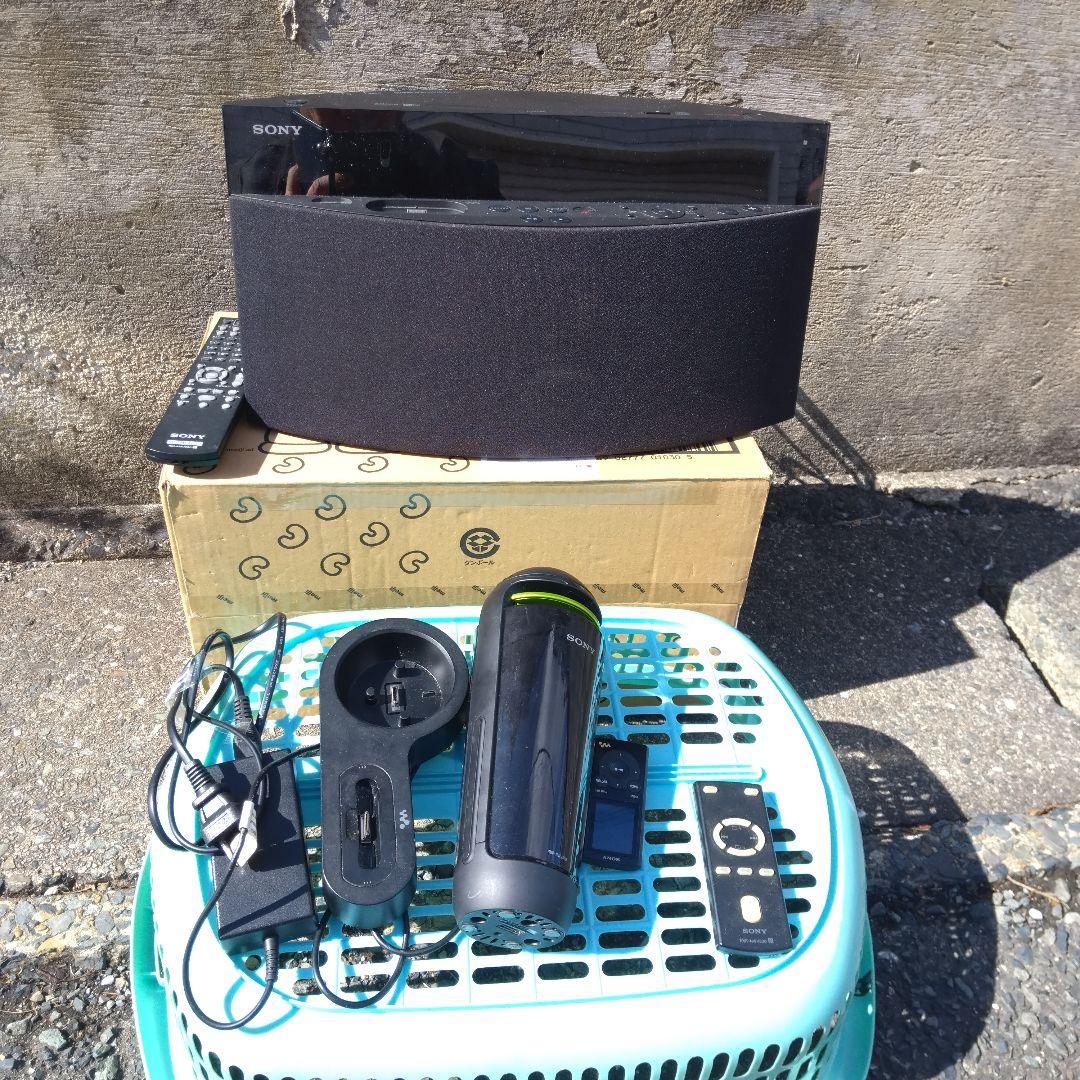 SONYウォークマンドックコンポブラック