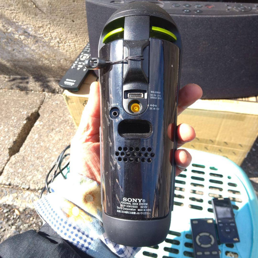 SONYウォークマンドックコンポブラック