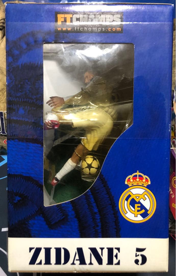 ジダン　フィギュア　サッカー　レアル　チャンピオンズリーグ　12インチ