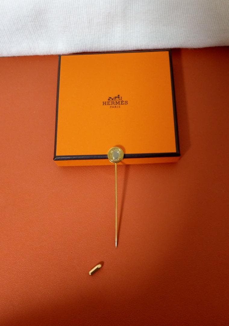良品！　エルメス　セリエ　ハットピン