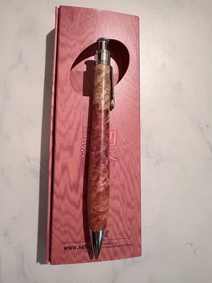 工房楔花梨紅白0.5mm 専用ケース付き