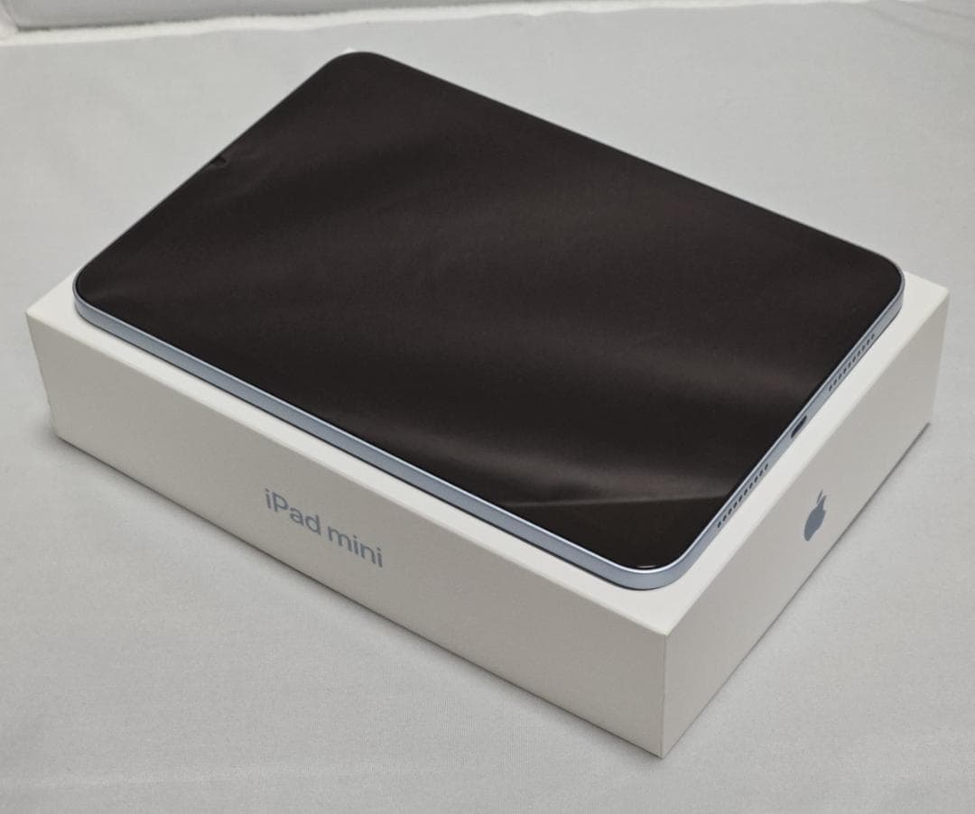 【超美品】iPad mini7 WiFi 128GB ブルー MXN73J/A