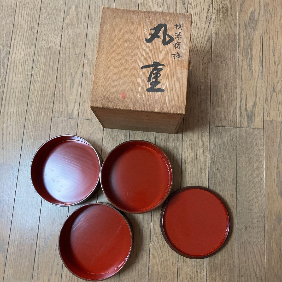 梅蒔絵三重箱