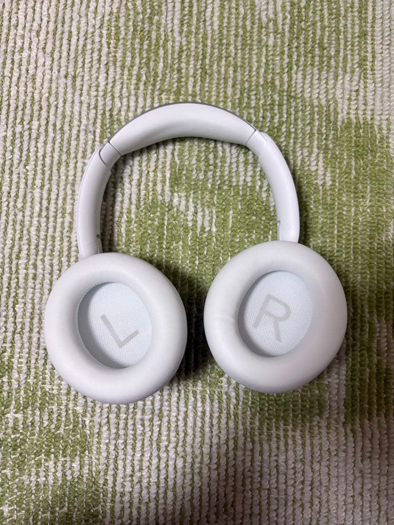 ワイヤレスヘッドホン 折りたたみ式 ankerヘッドフォン ホワイト