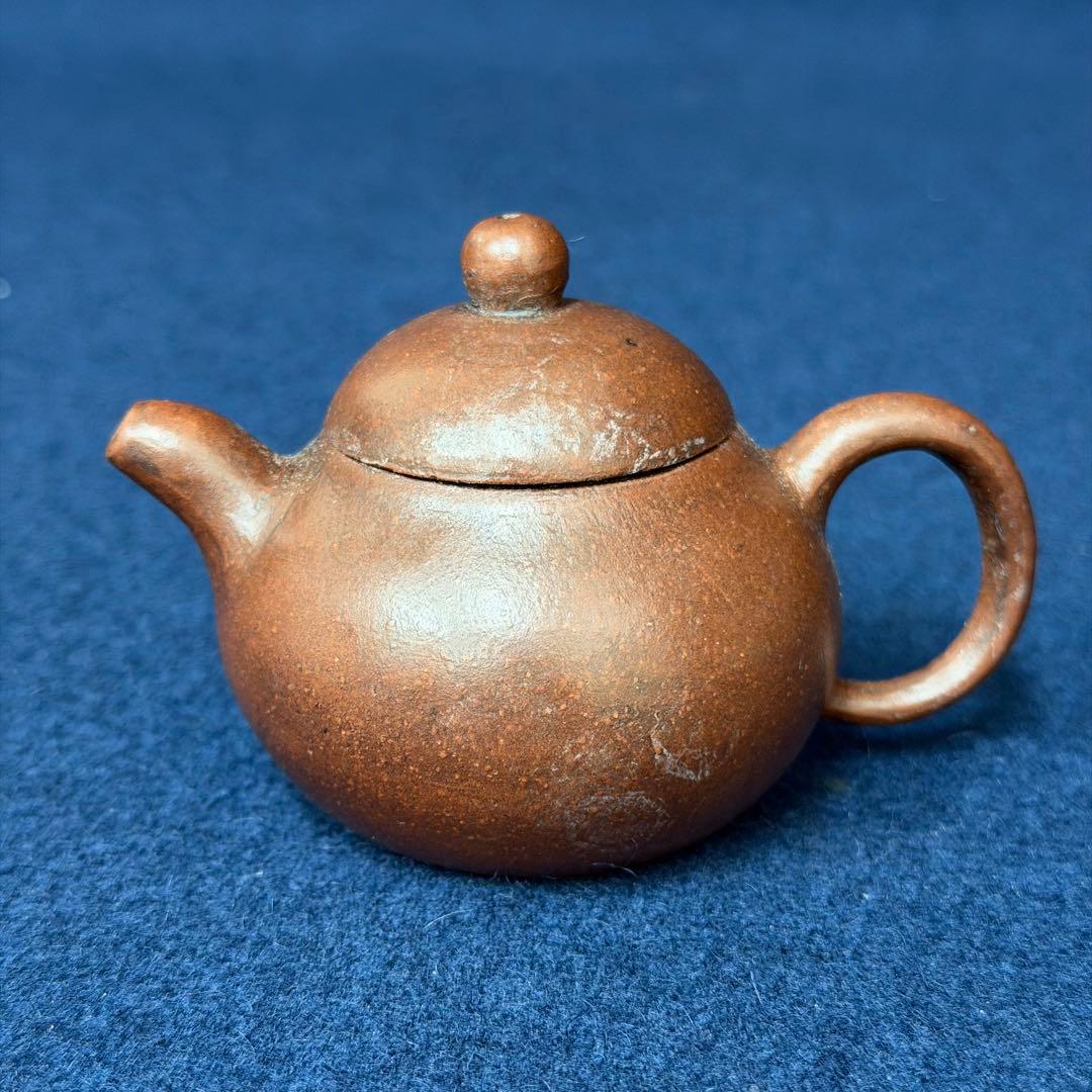 孟臣 君子之交談如水 急須 朱泥 煎茶 茶道具 茶器 古玩 旧家 蔵出 骨董品