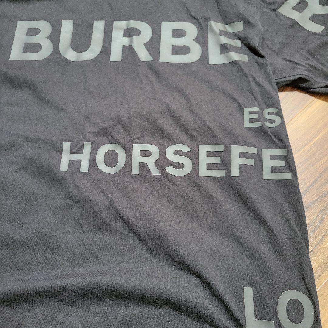 バーバリー ホースフェリー ブラック×ブラック S