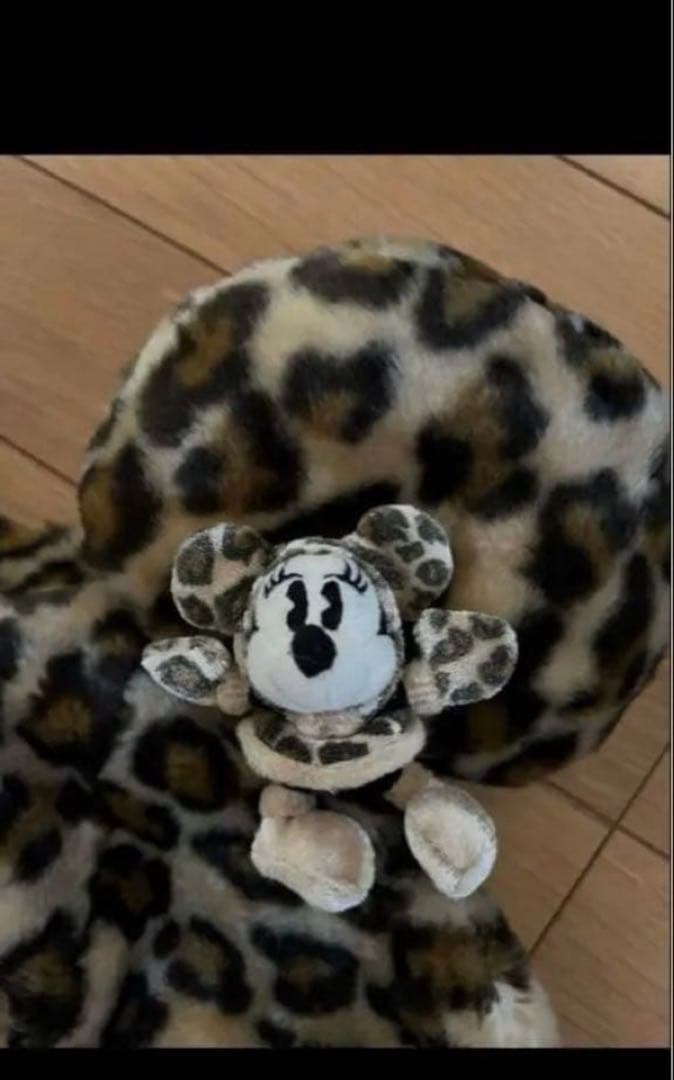 ヒョウ柄 ファンキャップ ミニー JK ギャル 2こセット