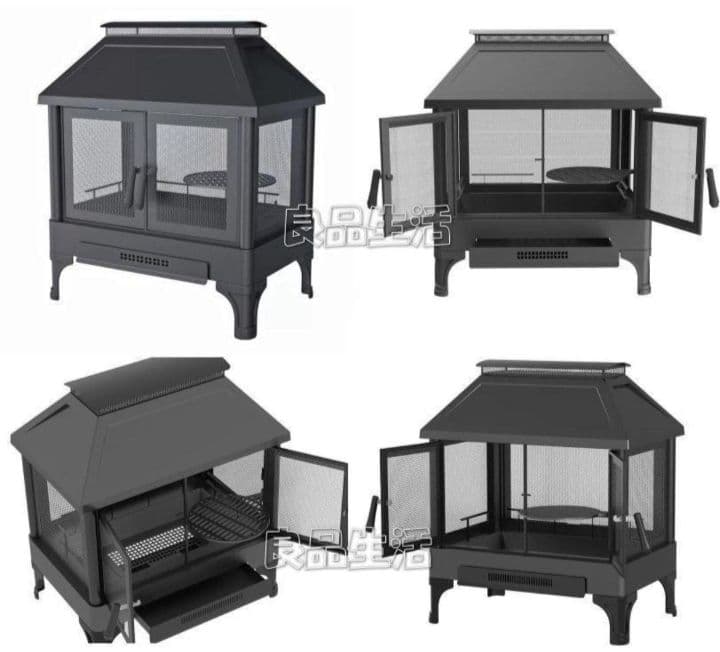 即納ラスト1台!★たき火台♪BBQ♪屋外暖炉♪薪ストーブ！ 高級ファイヤーピット