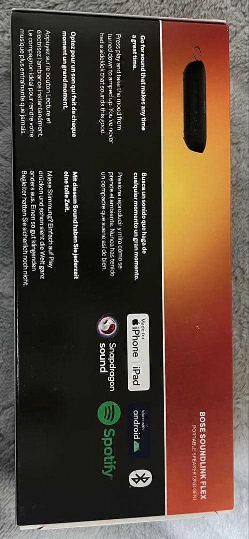 スピーカー・ウーファー bose soundlink flex portable speaker 2nd