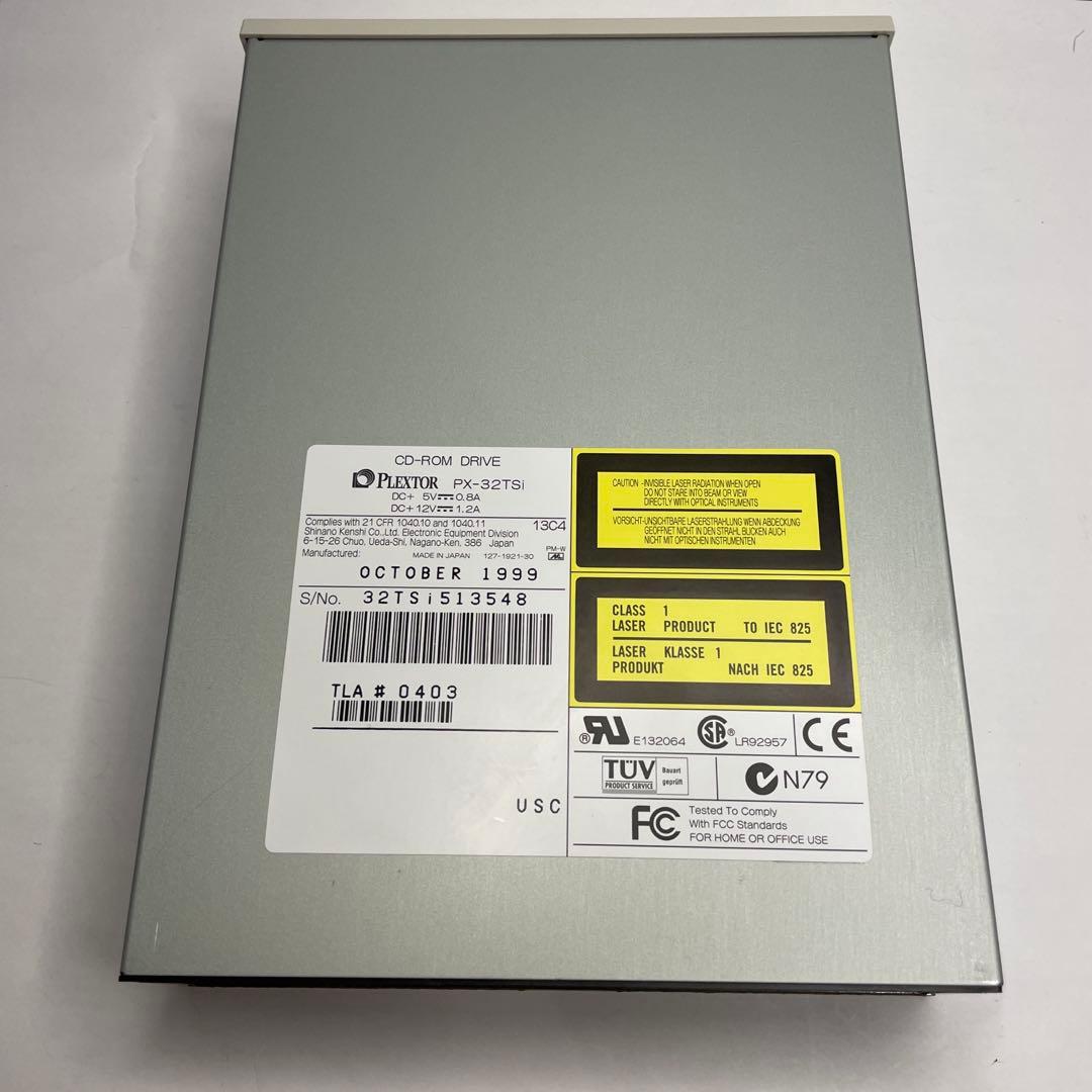外付けハードディスク・ドライブ PLEXTOR PX-32TSi CD-ROM DRIVE