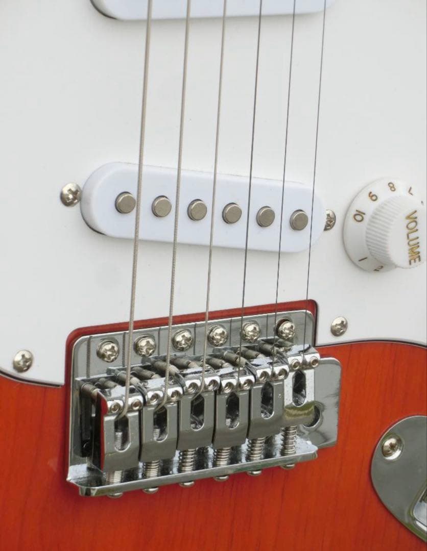 エレキギター サンバースト 21フレット