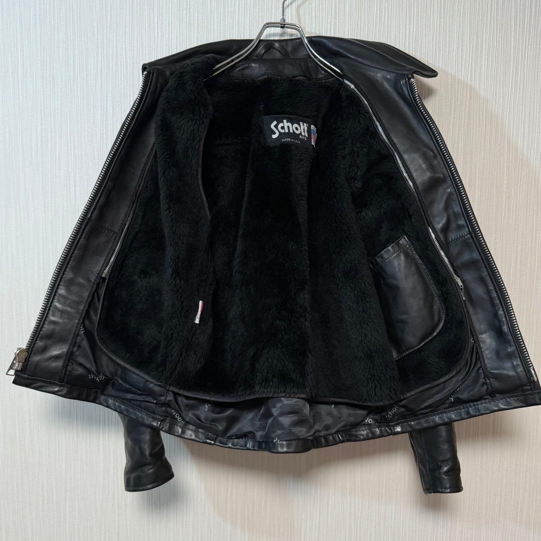 Schott 643 USA ショット シルグルライダースジャケット
