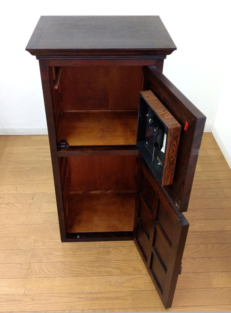 程度良 松本民芸家具 木製 ミズメザクラ SEIKO A型時計台 ホールクロック