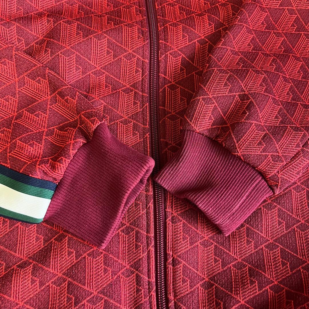ラコステ LACOSTE モノグラムジャカードトラックジャケット