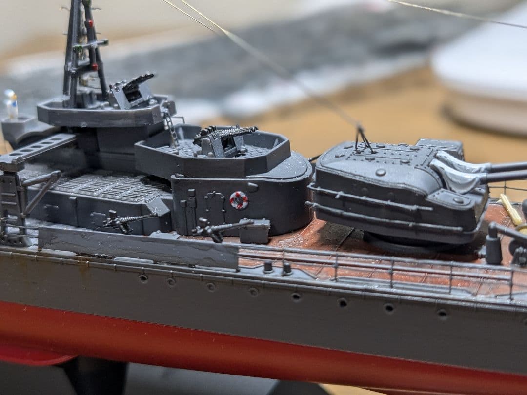 タミヤ　1/350雪風　完成品