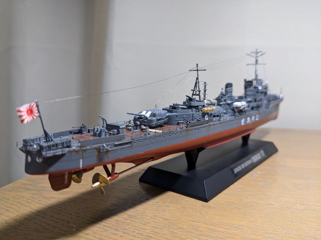 タミヤ　1/350雪風　完成品