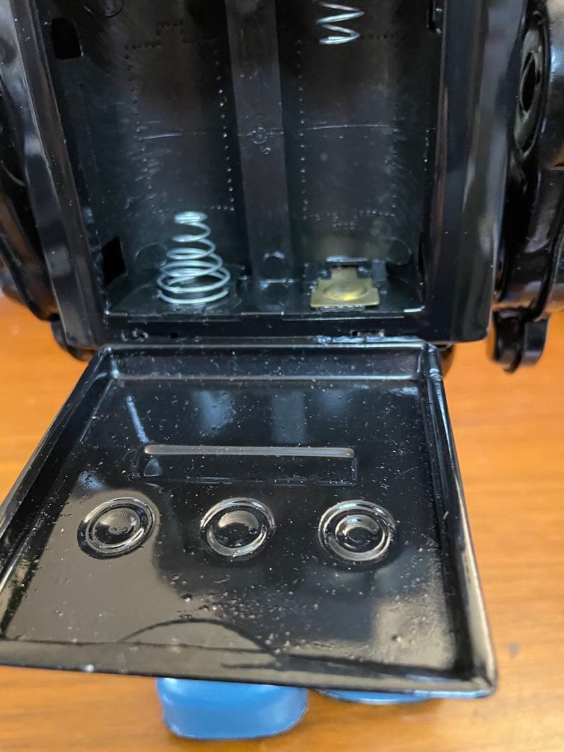 ブリキロボット　スペースウォークマン　ブラック