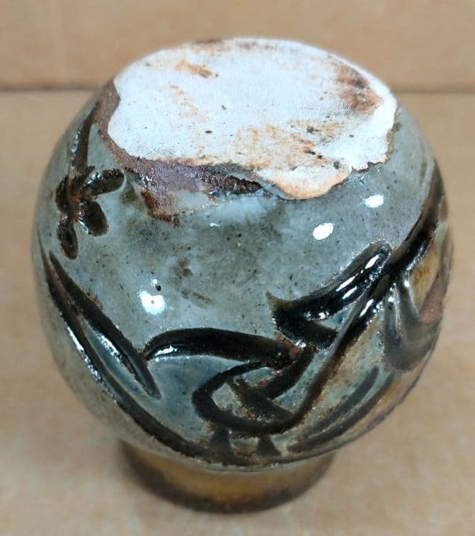 【本物保証】金城次郎 小壷 共箱 壷屋焼 琉球陶器人間国宝 美品 やちむん