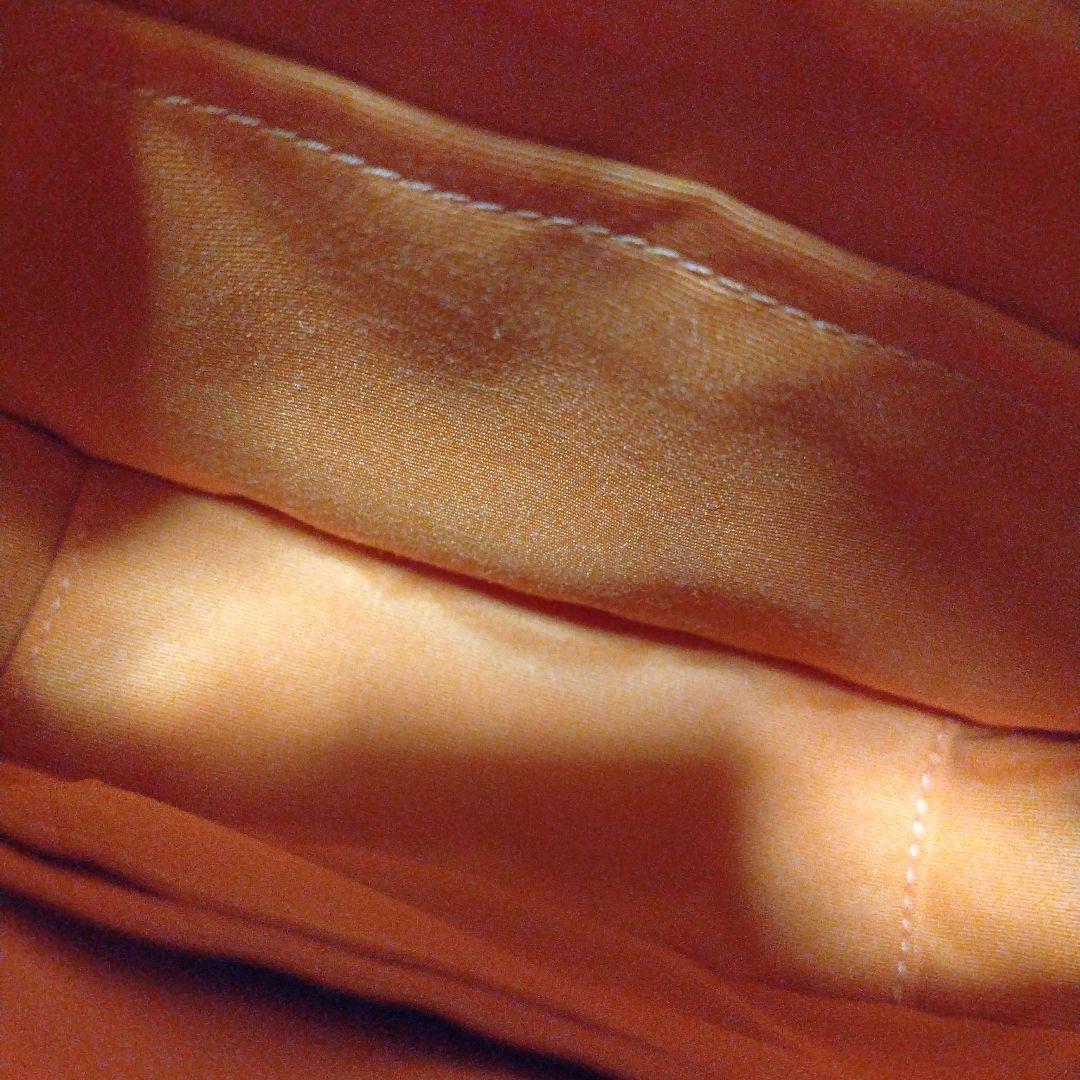 新品・COACH 花柄ショルダーバッグ オレンジ