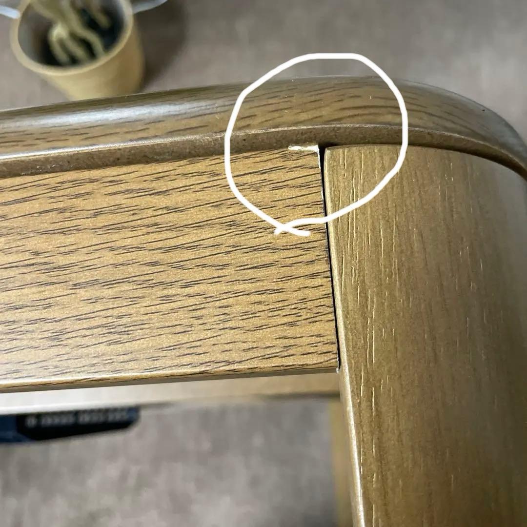 木製電気ヒーター内蔵こたつ