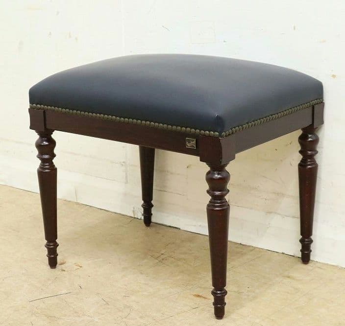 【英国スランバーランド】総革 スツール・チェア・オットマン・フランスベッド