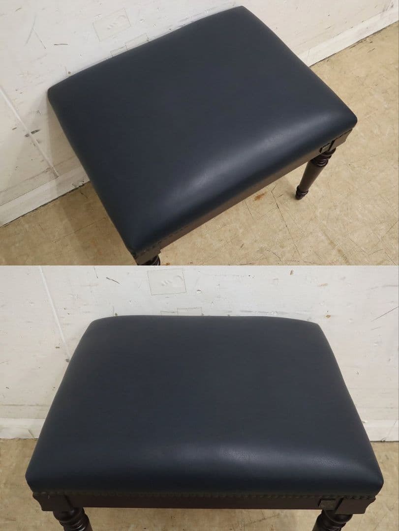 【英国スランバーランド】総革 スツール・チェア・オットマン・フランスベッド