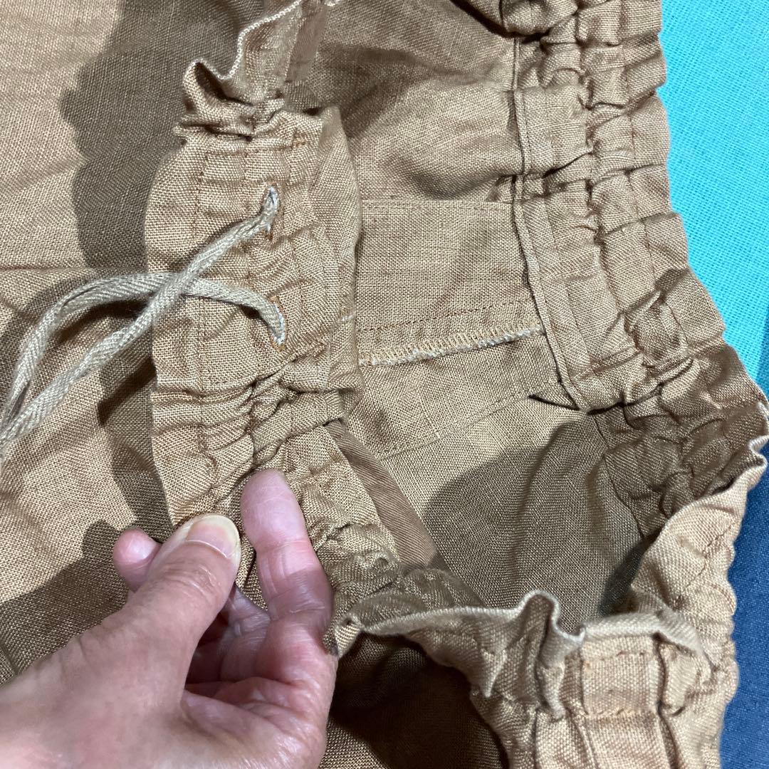 ヴラスヴラム　コルトレイクリネンハカマパンツ