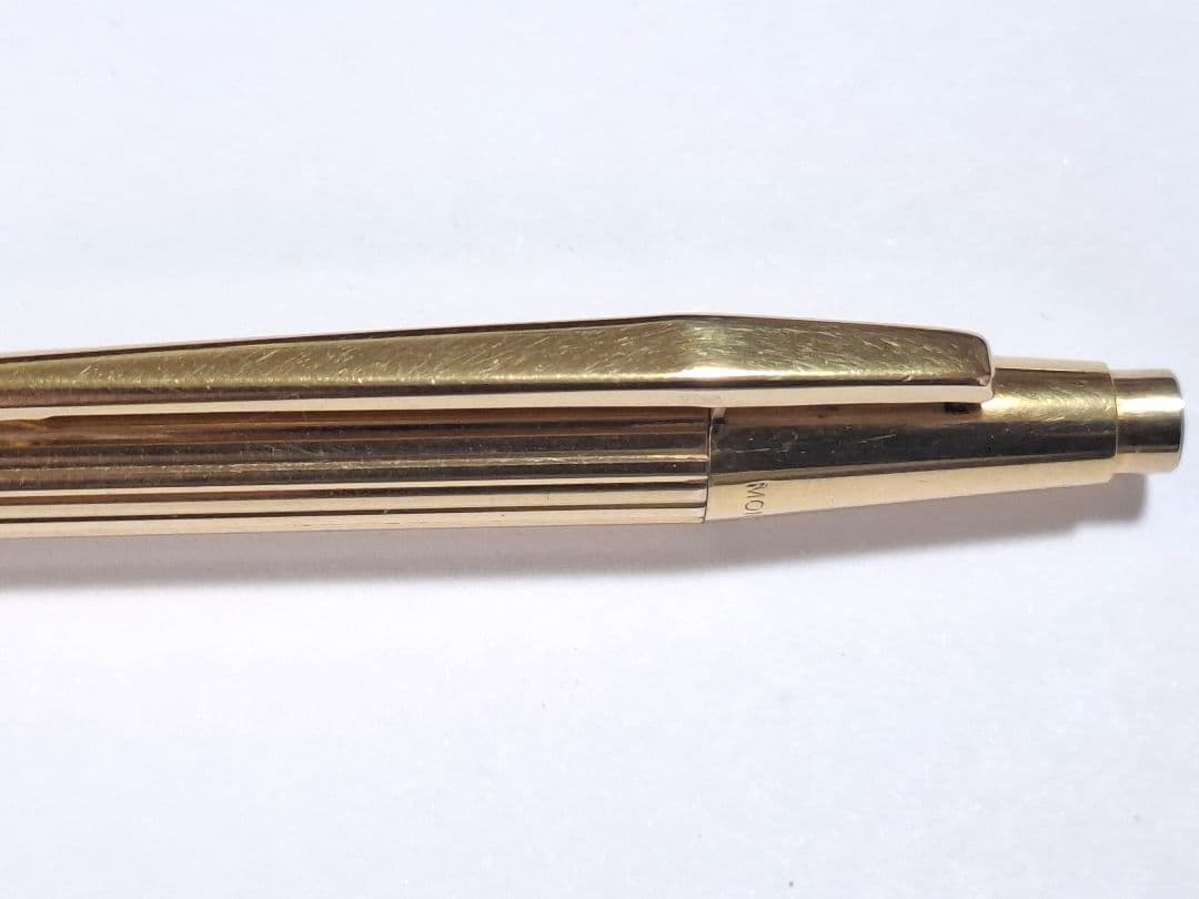 最初期　美品　モンブラン　ノブレス　シャープ0.9　ゴールドライン　No1547