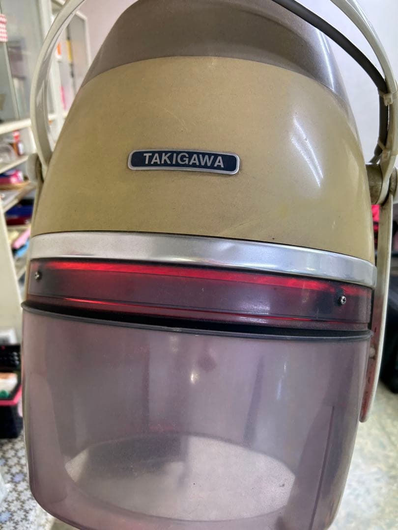 タキガワ　お釜ドライヤー　壁掛け　美容室　業務用　パーマ、カラー促進