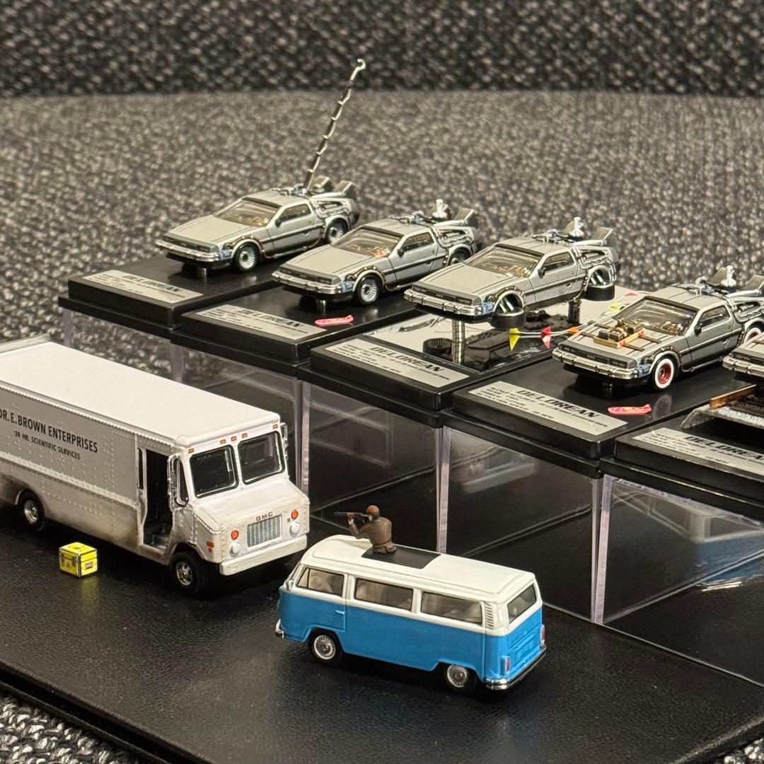 デロリアン カスタム品 ドクのバン テロリスト車両 他　バックトゥザフューチャー
