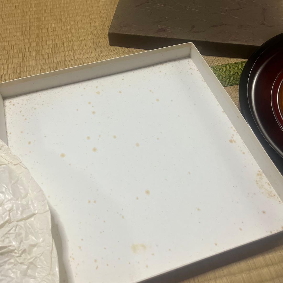 香川漆器　独楽塗　お盆