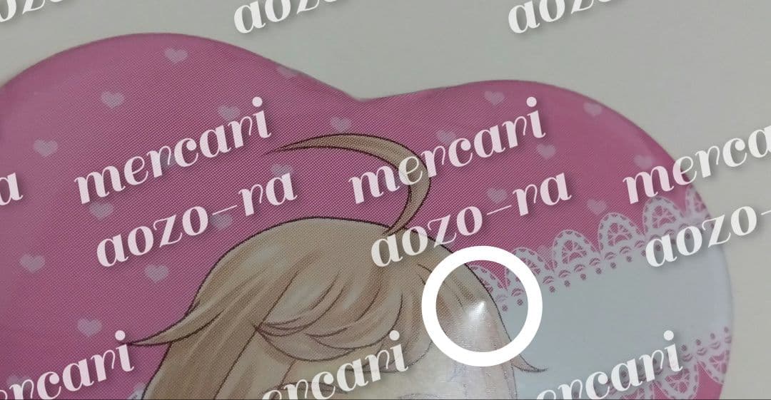 BROTHERS CONFLICT 朝日奈弥 ハート缶バッジ アニメイト特典