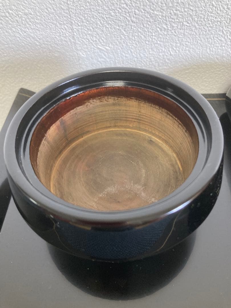 煙草盆　輪島塗　未使用品