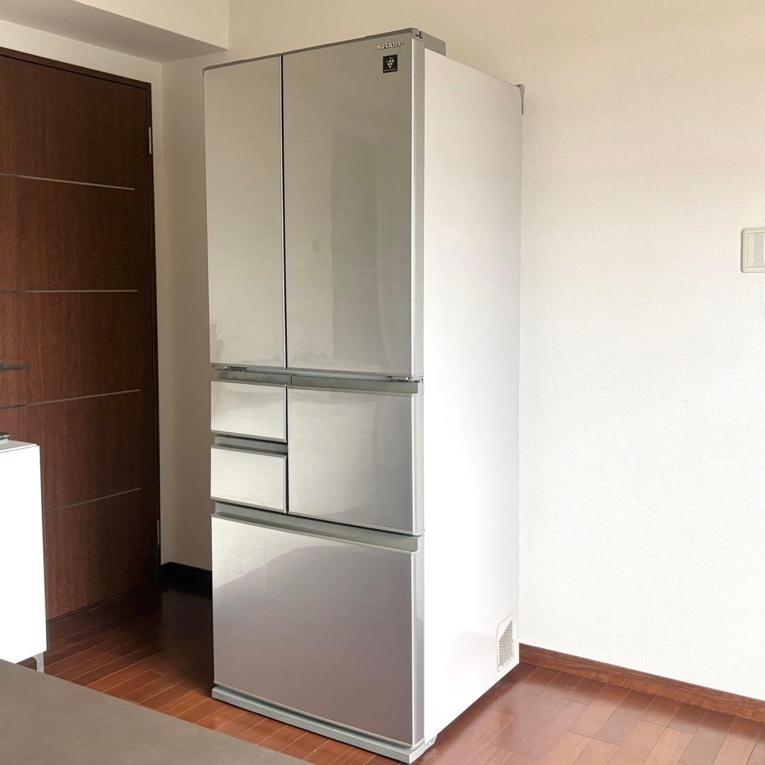 シャープ 冷蔵庫 SJ-X502P-S 幅68.5cm 2020年製 シルバー