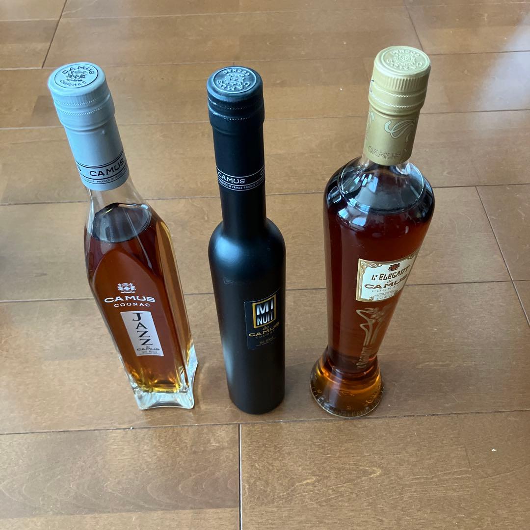 CAMUS コニャック ブランデー　3本セット