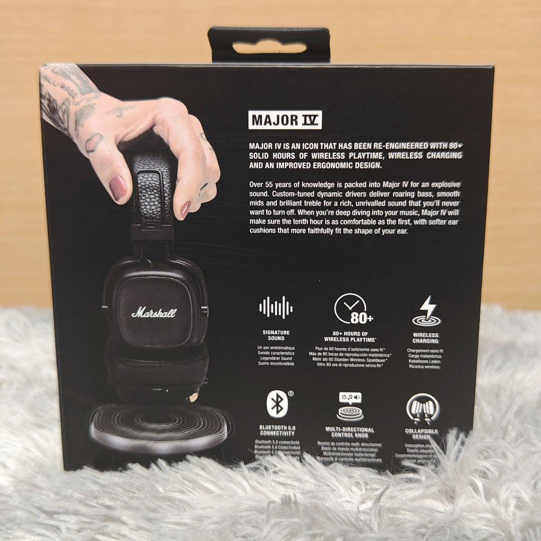 Marshall Major IV ワイヤレスヘッドホン