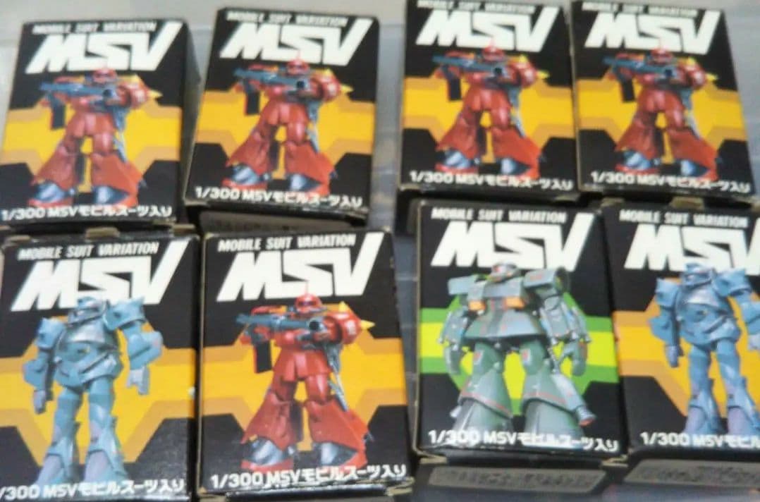 ガンダム　森永チョコスナックオマケのみ　8種類　　ザク、グフ、ジム・キャノン