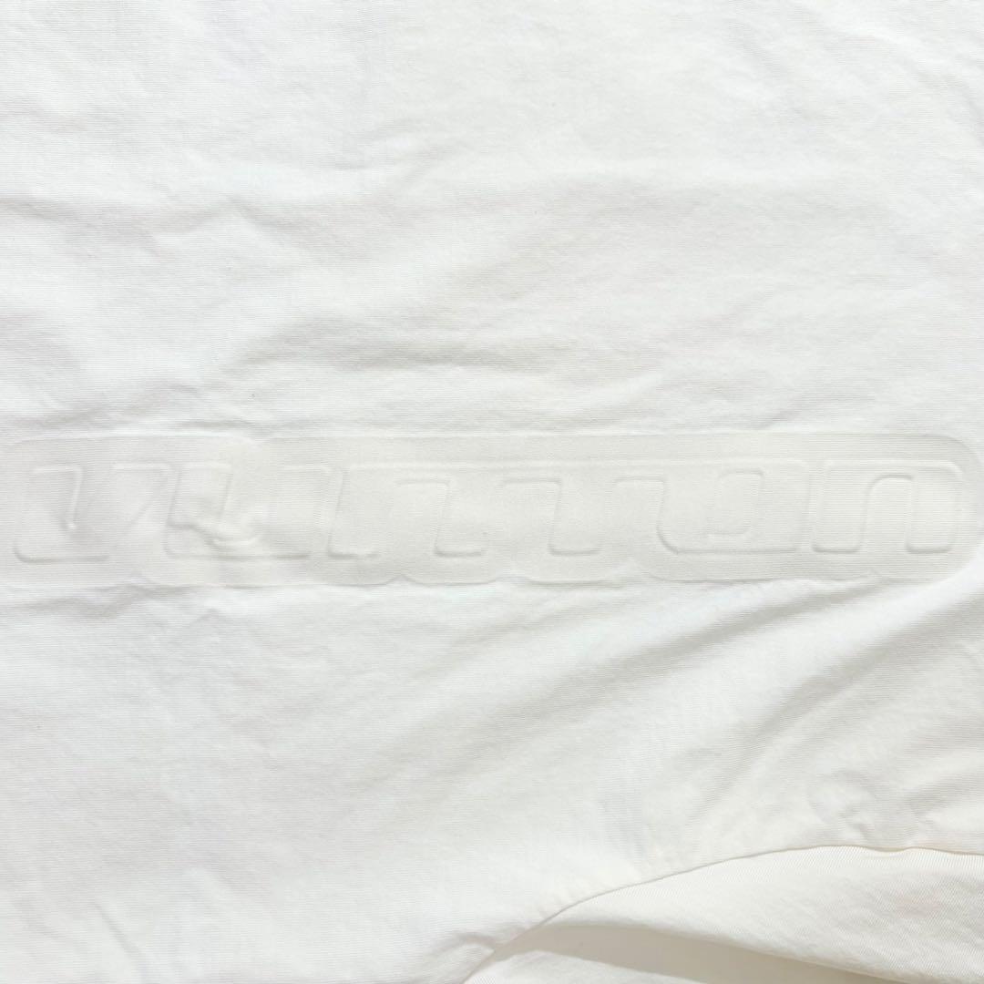 【極美品】LOUIS VUITTON Tシャツ 半袖 エンボスロゴ アイボリー