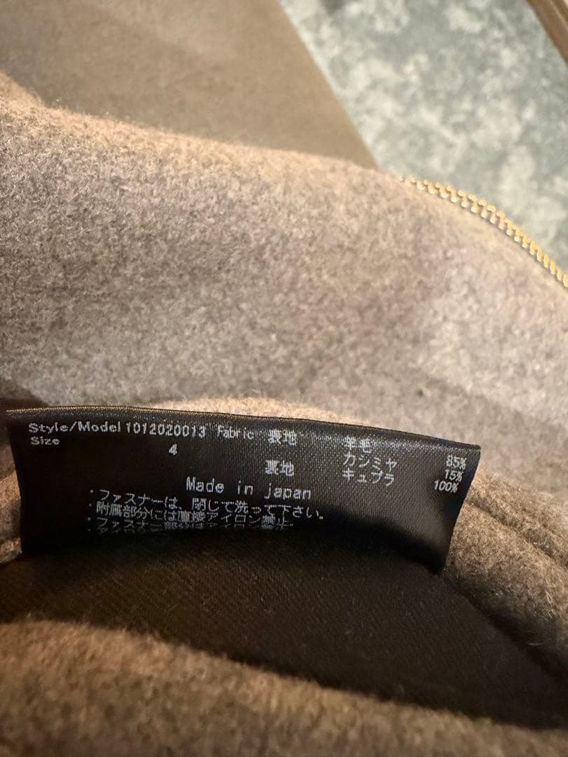 junhashimoto ラップコート サイズ4 定価¥143,000