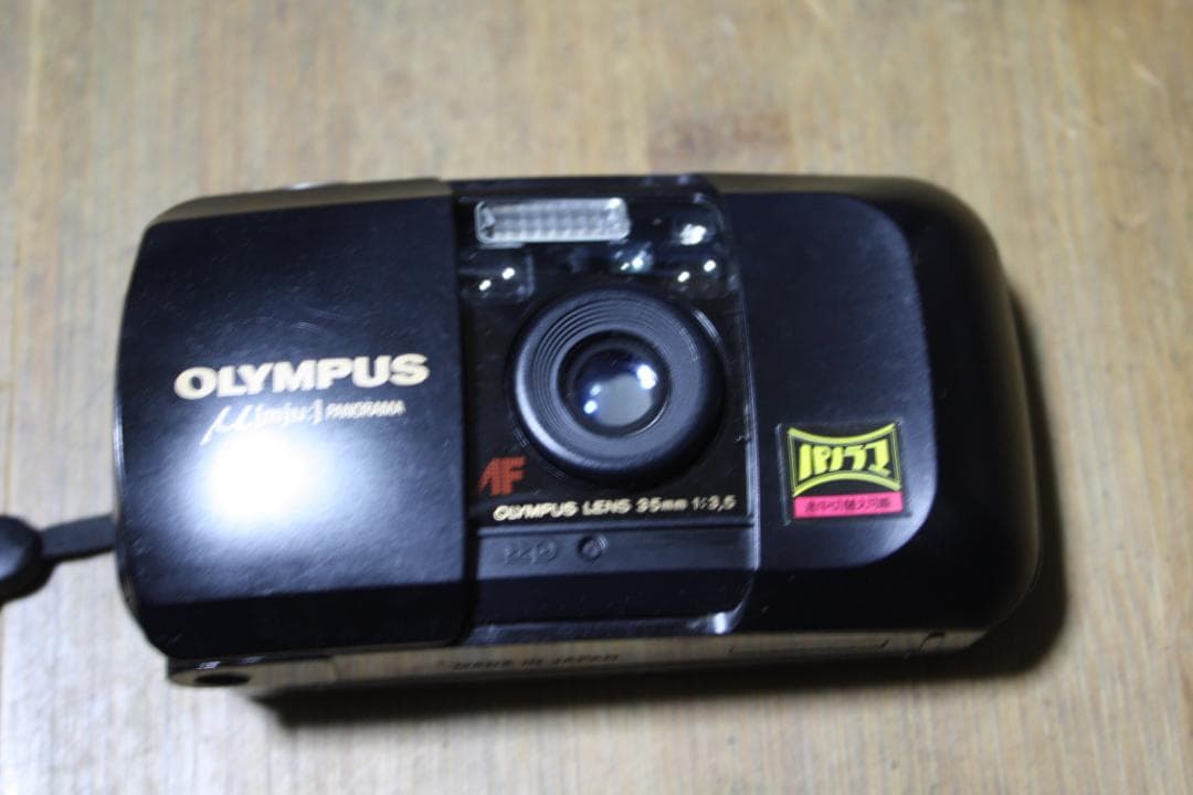OLYMPUS オリンパス μ ミュー 　動作品　フイルム入り　ケース付き　美品
