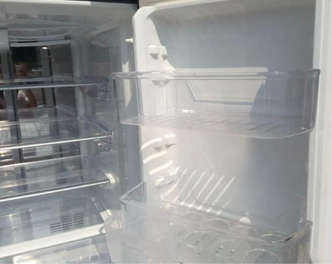 SHARP 冷蔵庫 SJ-GS43C-T 430L 2017年製 分解洗浄済み