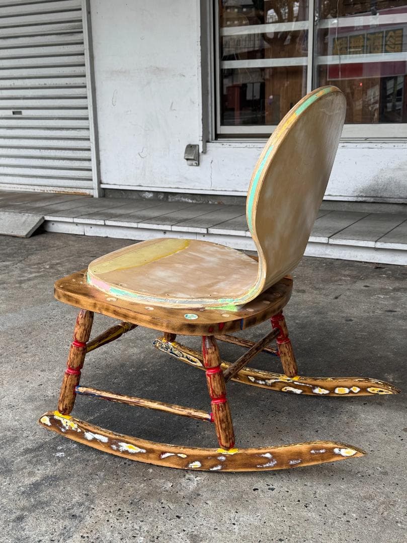 magma デザイン　アーティストユニット ロッキングチェア アート作品