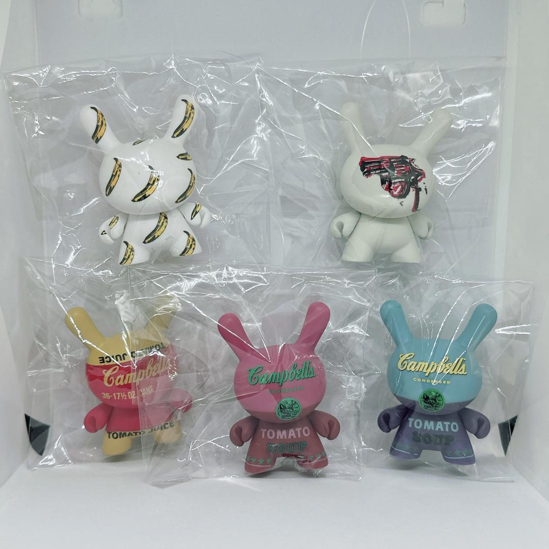 【新品 未開封】キッドロボット アンディ・ウォーホル フィギュア 5種セット