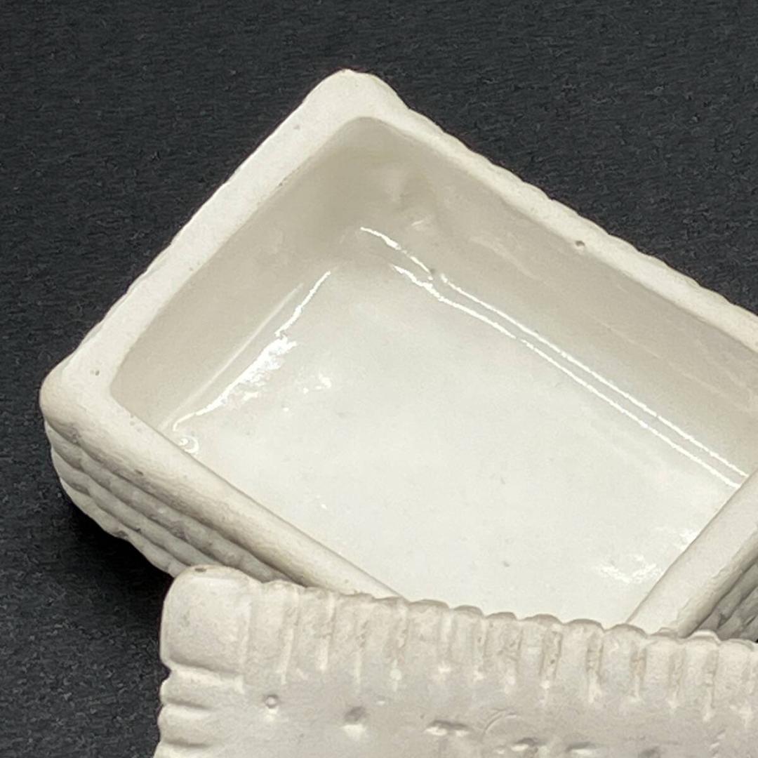 LU ビスケット　陶器　小物入れ　非売品　Lefevre Utile　フランス