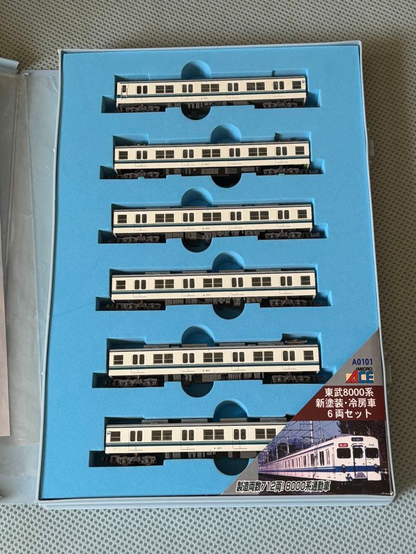 マイクロエース　東武　8000系　原型顔　Nゲージ