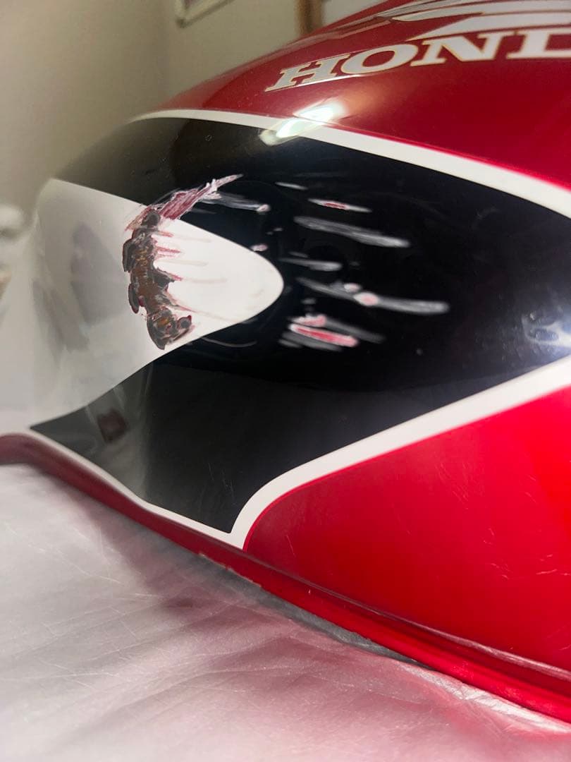 ホンダ CB400sf revoタンク 赤白