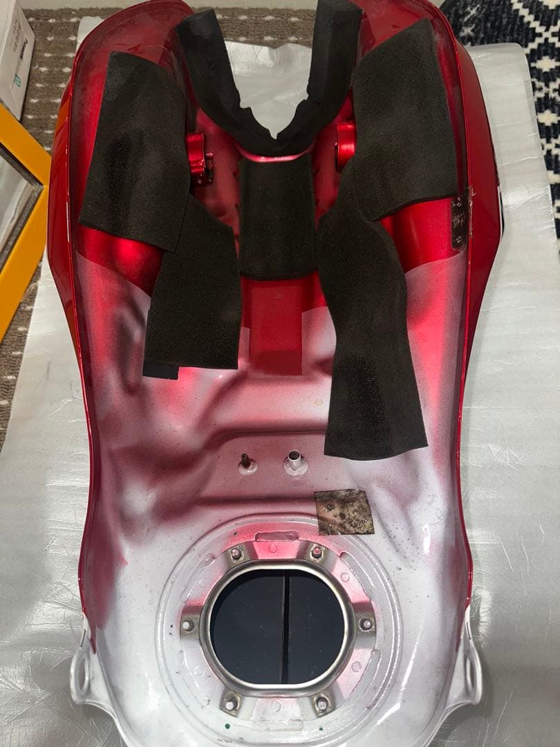 ホンダ CB400sf revoタンク 赤白