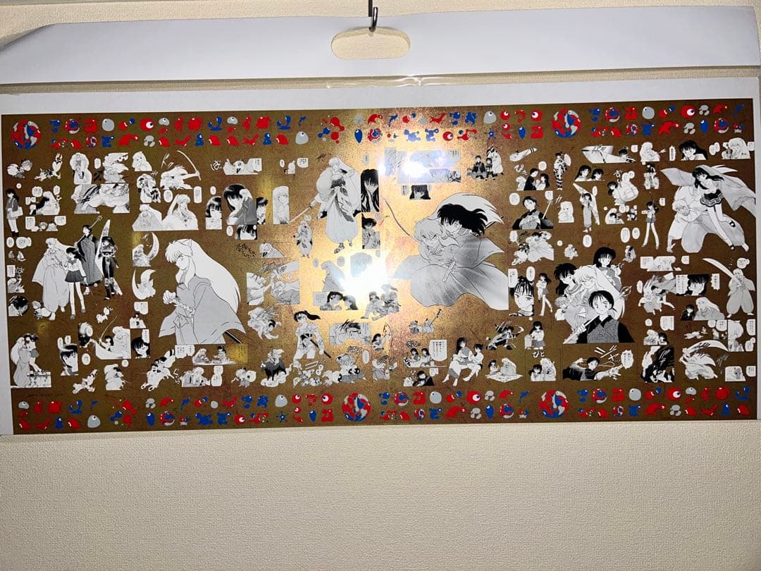 【新品美品】EXPO2025 アニメ　犬夜叉　特殊加工印刷ポスター