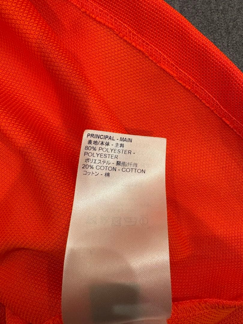 ルイヴィトン　オレンジ メッシュロゴ Tシャツ 半袖
